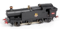 Lot 486 - Scratch built black BR 0-6-2 tank loco No....