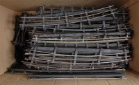 Lot 499 - Approx 75ft of 3 rail Bassett-Lowke track with...