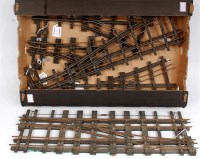 Lot 500 - 5x Bassett Lowke points with brass centre...