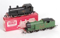 Lot 604 - A Hornby Dublo 2206 BR black tank engine with...