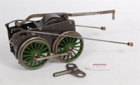 Lot 382 - GII c/w 0-4-0 mechanism with wheels and...
