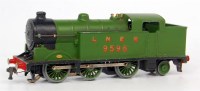 Lot 634 - A Hornby Dublo EDL7 tank engine LNER green, a...