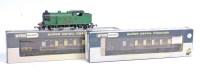 Lot 653 - A LNER green 0-6-2 tank engine (G) together...