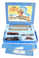 Lot 654 - A Hornby Dublo EDG18 2-6-4 tank goods train...