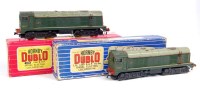 Lot 672 - Hornby Dublo 2 rail and 3 rail Bo-Bo diesel...