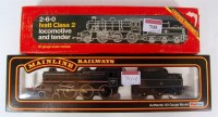 Lot 705 - A Hornby R857 Ivatt class 2 engine and tender...