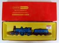 Lot 716 - A Hornby R553 Caledonian Railway 4-2-2 engine...