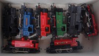 Lot 719 - Eight 0-4-0 Hornby industrial tank engines, 3...
