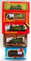 Lot 732 - Hornby R252 LNER green class J83 tank engine...