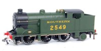 Lot 618 - A Hornby Dublo EDL17 tank engine repainted and...