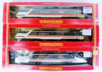 Lot 844 - 3 Hornby class 91 electric locomotives various...