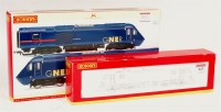 Lot 845 - A Hornby R2703 GNER class 43 HST train pack (M-...