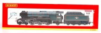Lot 848 - A Hornby R2152 BR lined green class A3 with...