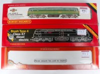 Lot 856 - 3 Hornby class 47 diesel locomotives various...