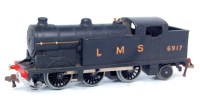 Lot 619 - A Hornby Dublo EDL7 tank engine LMS black sans...