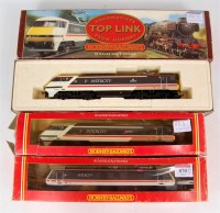 Lot 870 - Hornby class 90 and 2 class 91 electric...