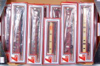 Lot 893 - Tray containing 11 boxed Lima BR coaches mix...