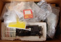 Lot 932 - Tray and box containing quantity of 00 spares,...