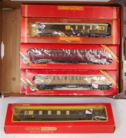 Lot 970 - 8 Hornby coaches including Gresley teak...