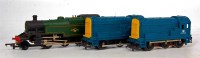 Lot 972 - Triang Hornby BR green 2-6-2 tank engine (VG)...