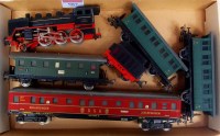 Lot 987 - A Fleischmann H0 2-6-0 engine and tender DB...