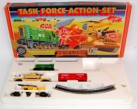Lot 1001 - A Hornby R579 Task Force action set containing...