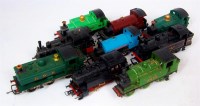 Lot 1028 - 9 various Hornby, Triang and Continental tank...