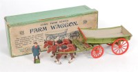 Lot 1204 - Britains Farm Series, Set 5F - Farm Wagon, pre-...