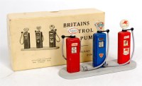 Lot 1224 - Britains Petrol Pumps, Set No.102V comprising...