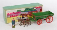 Lot 1241 - Britains, No.5F farm wagon, post-war version...