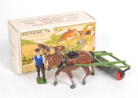 Lot 1243 - Britain's Farm Series, Set 9F - Horse Roller,...