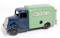 Lot 1251 - Britains 2045, Clockwork Delivery Van, dark...