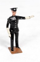 Lot 1255 - Britains, rare US Policeman Directing Traffic,...