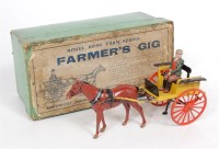 Lot 1295 - Britains Farm Series, Set 20F - Farmers Gig,...