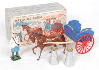 Lot 1297 - Britains Farm Series, Set 131F, Horse Drawn...