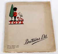Lot 1360 - Britains 1938 Catalogue, comprising of 166...