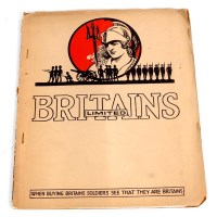 Lot 1361 - Britains Limited 1924? Catalogue, comprising...