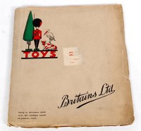 Lot 1363 - Britains 1936/1937? catalogue, comprising of...
