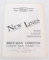 Lot 1364 - Britains 1939/40 issue original trade new...
