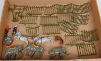 Lot 1369 - Collection of Zoo and Circus related figures...