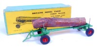 Lot 1376 - Britains No.129f Timber Trailer, finished in...
