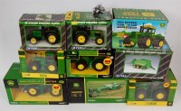 Lot 1390 - Britains and ERTL 1/3nd scale tractor and...