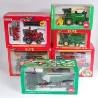 Lot 1400 - Britains and Siku 1/32nd scale Combine...