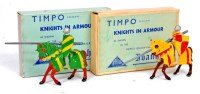 Lot 1412 - Timpo Ivanhoe Series of Mounted Knights Group,...