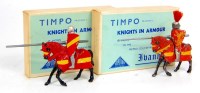 Lot 1414 - Timpo Ivanhoe Series of Mounted Knights Boxed...