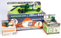 Lot 1422 - Britains Boxed Military Gun Group, 3 boxed...