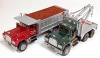 Lot 1514 - Smith Auto Models white metal and resin MACK...