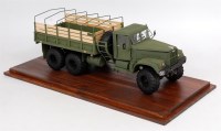 Lot 1518 - 1/25th scale paper kit built model of a...