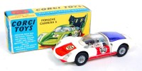 Lot 1612 - Corgi Toys, 330, Porsche Carrera 6, white body,...