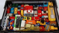 Lot 1614 - Tray of mixed play worn Corgi, Husky and...